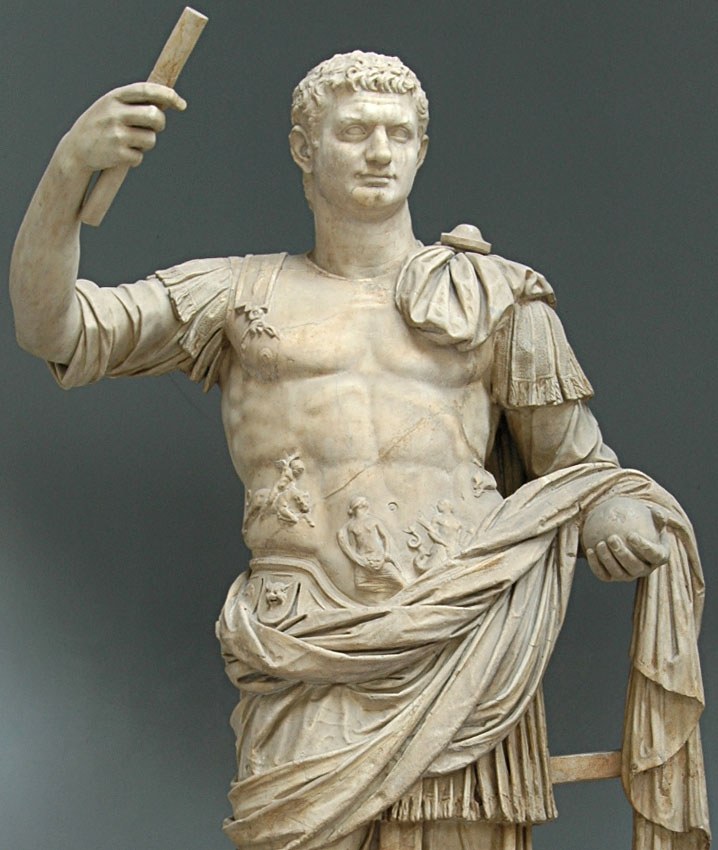 The Emperor Domitian and His Scroll